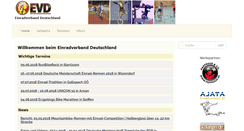 Desktop Screenshot of einradverband.de